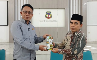 Bangun Budaya Sedekah Sejak Dini, BAZNAS Kabupaten Majalengka Gelar Sosialisasi Program SIGAP di MAN 2 Majalengka